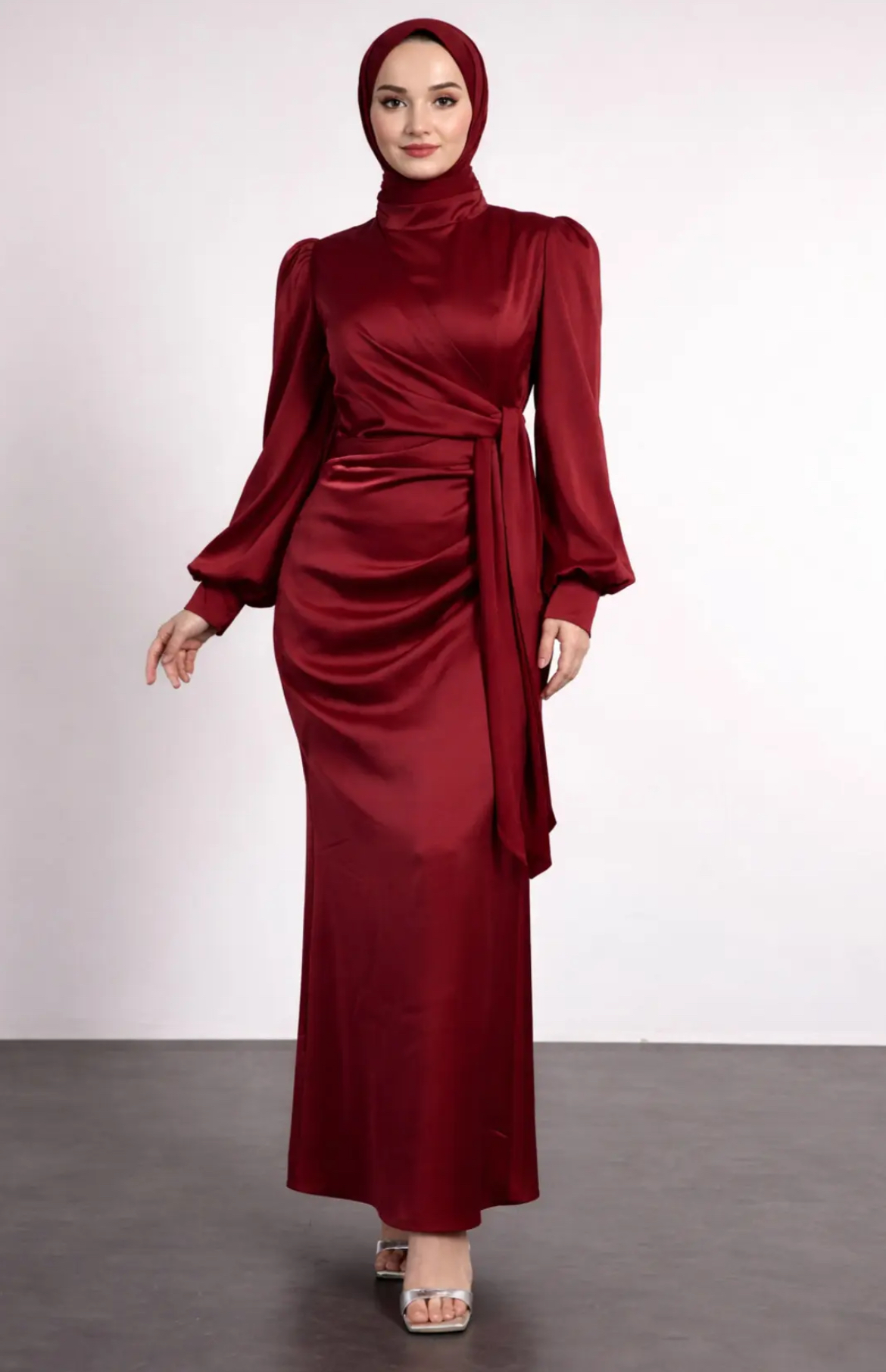 Bordo abiye