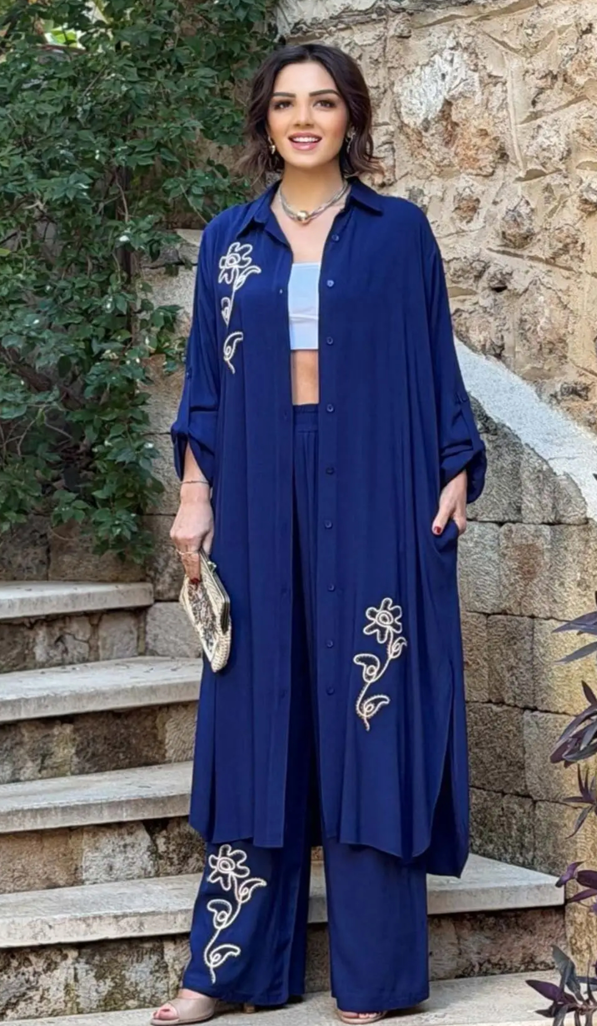 Lacivert otantik takım